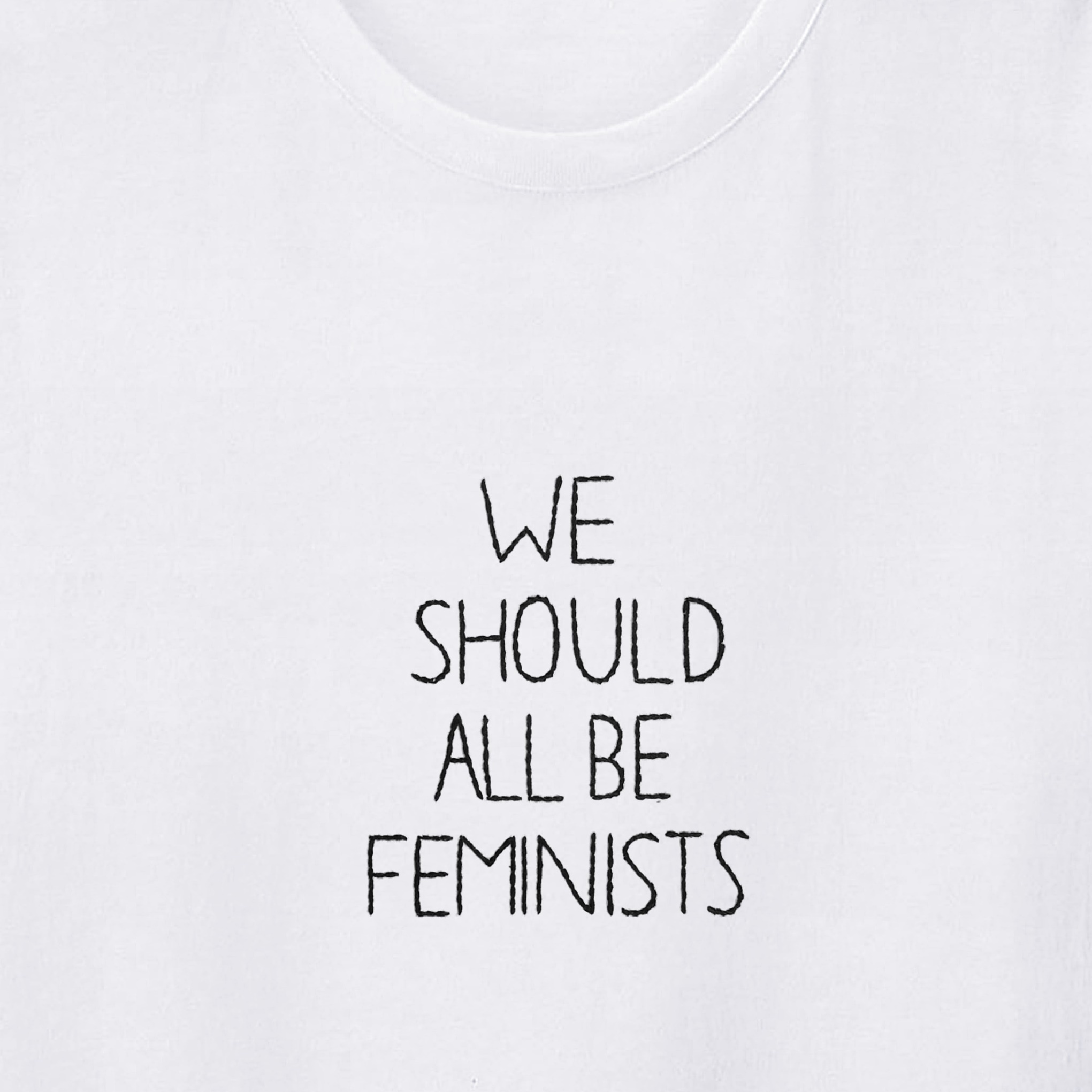 Camiseta Bordada We Should All Be Feminists | Urban Desire